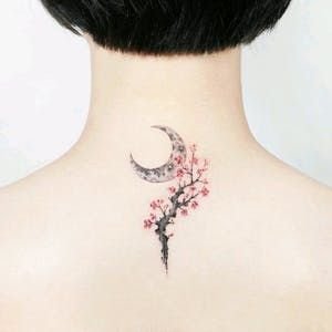 cherry blossom tattoos for women