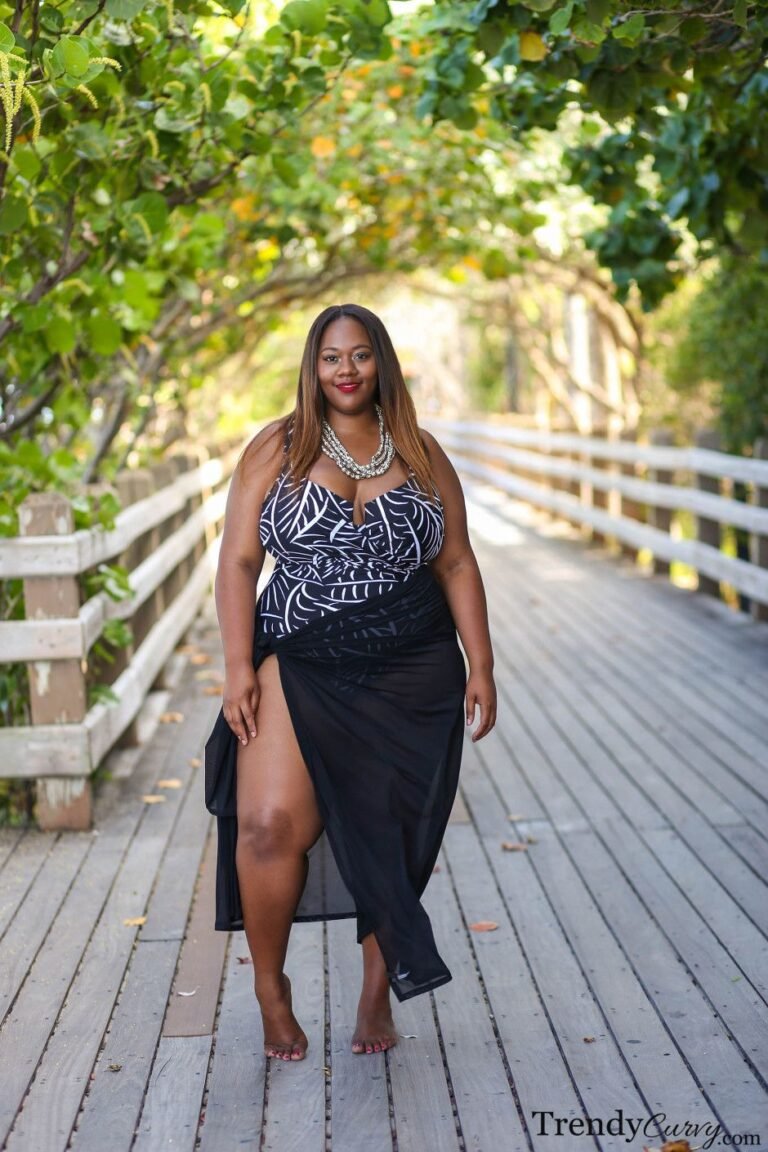 plus size swimwear