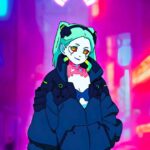 cyberpunk anime wallpaper