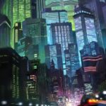 cyberpunk anime wallpaper