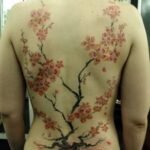 cherry blossom tattoos for women