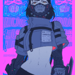 cyberpunk anime wallpaper