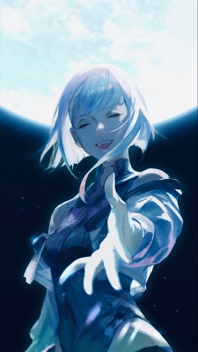 cyberpunk anime wallpaper