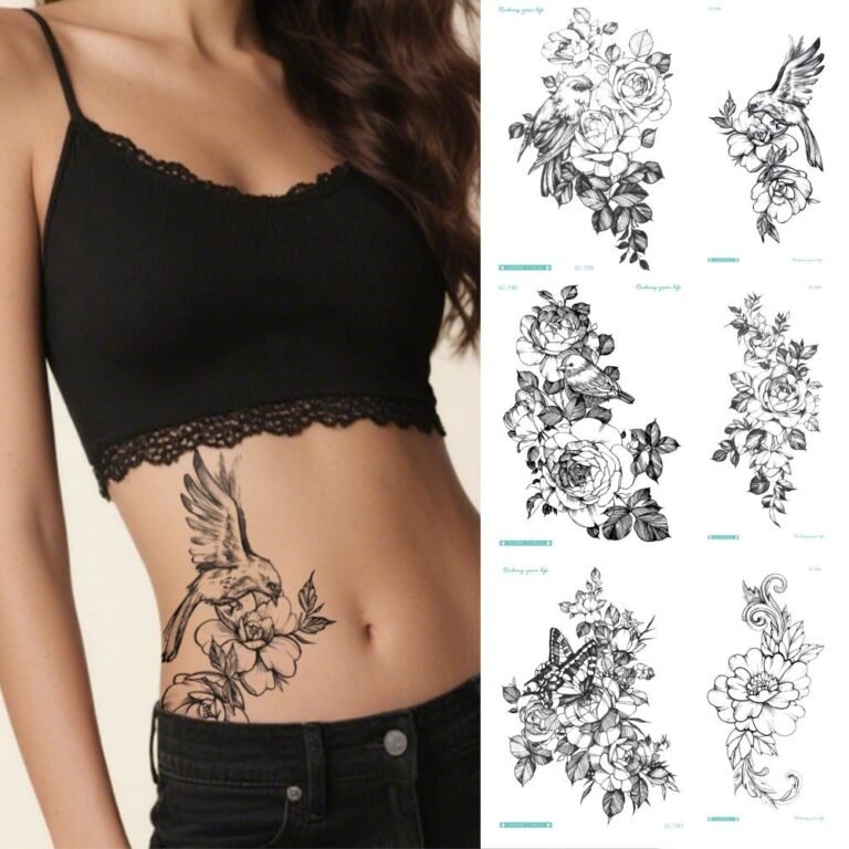 cherry blossom tattoos for women