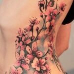 cherry blossom tattoos for women