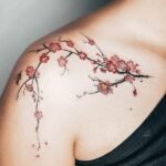 cherry blossom tattoos for women