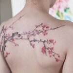 cherry blossom tattoos for women
