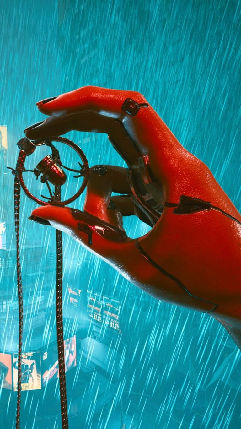 cyberpunk anime wallpaper