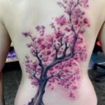 cherry blossom tattoos for women