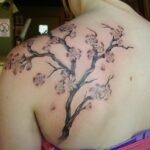 cherry blossom tattoos for women