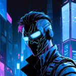 cyberpunk anime wallpaper