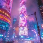 cyberpunk anime wallpaper