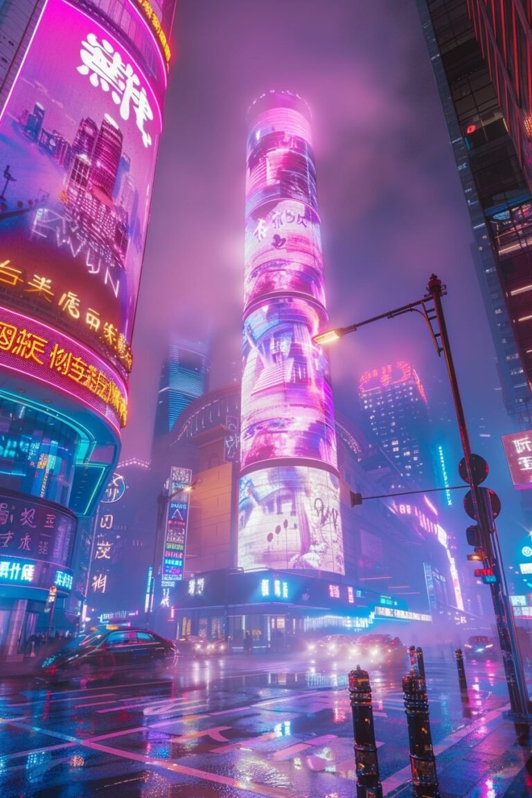 cyberpunk anime wallpaper