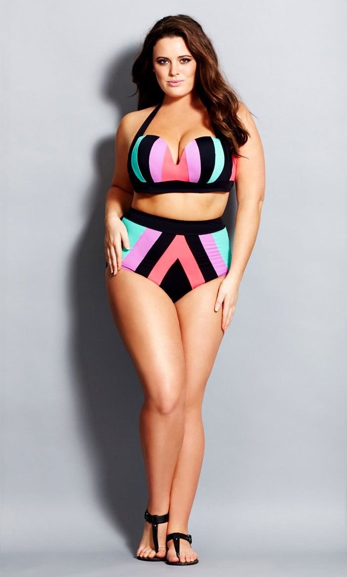 plus size swimwear