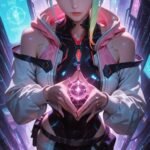 cyberpunk anime wallpaper