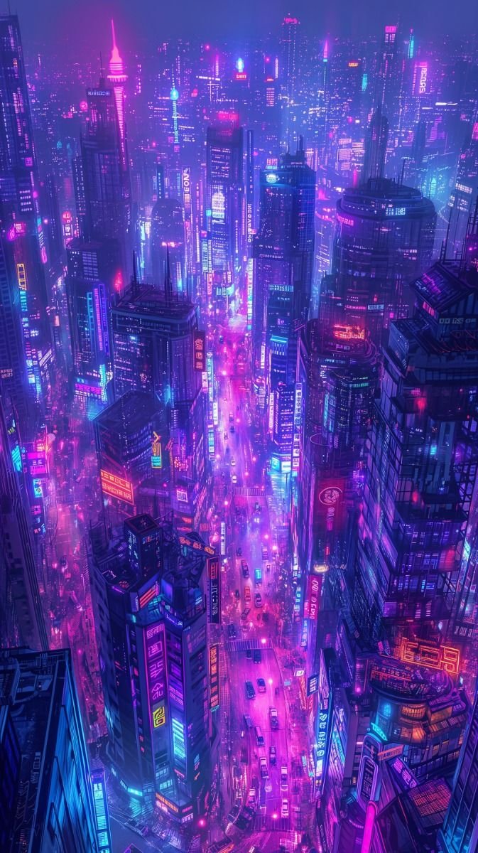 cyberpunk anime wallpaper