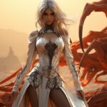 The Arachnid Queen rules a distant planet.