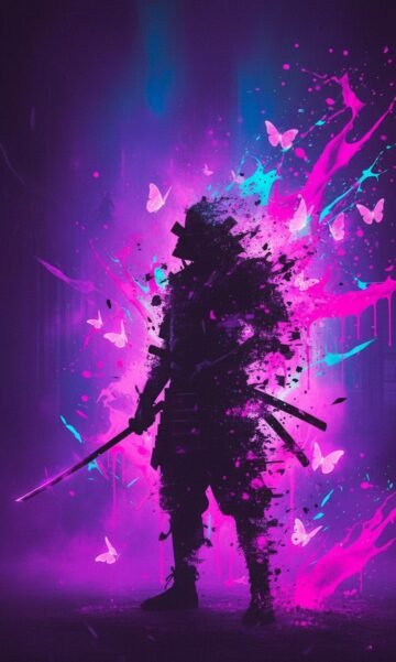cyberpunk anime wallpaper