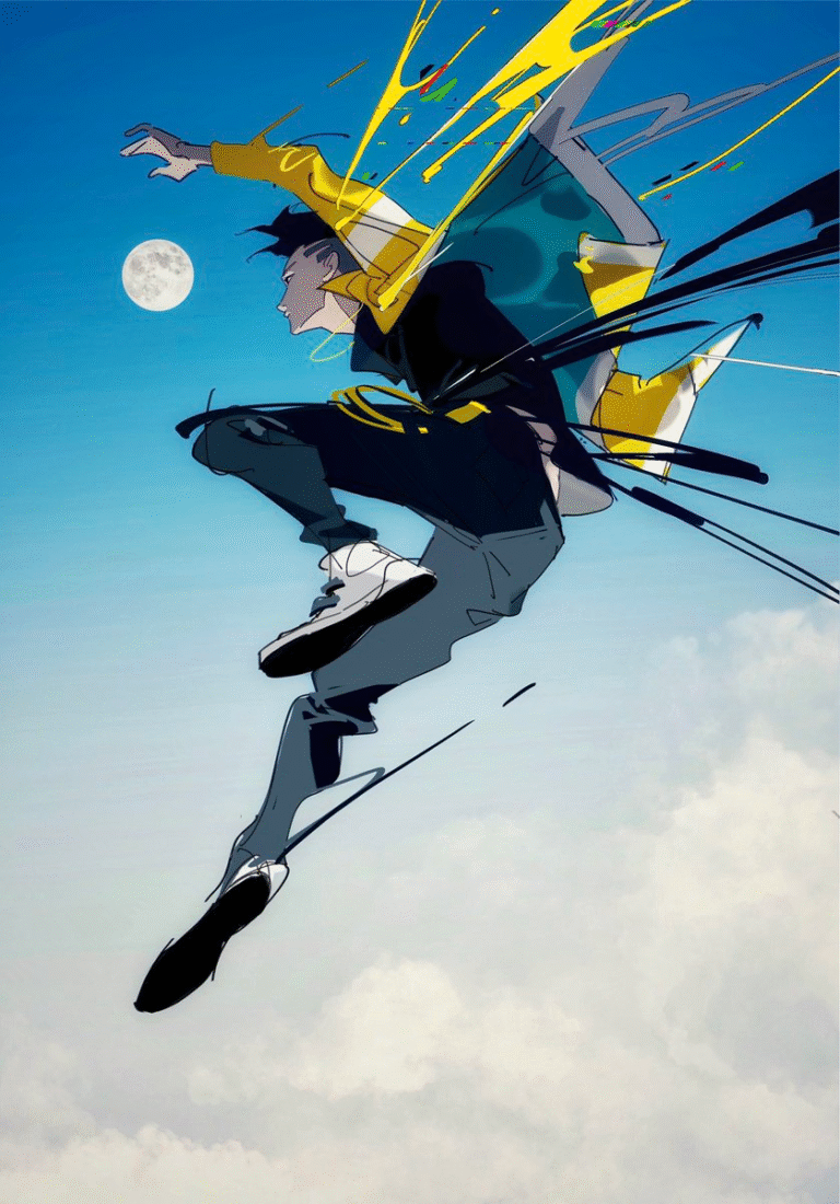 cyberpunk anime wallpaper