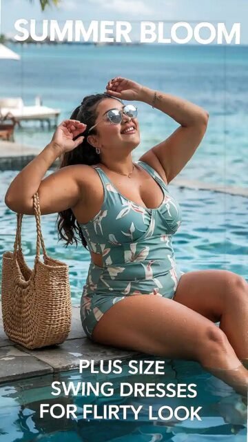 plus size swimwear
