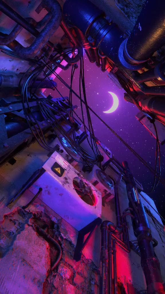 cyberpunk anime wallpaper
