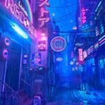 cyberpunk anime wallpaper