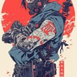 cyberpunk anime wallpaper