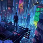 cyberpunk anime wallpaper