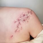 cherry blossom tattoos for women