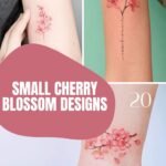 cherry blossom tattoos for women