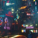 cyberpunk anime wallpaper