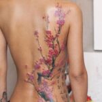 cherry blossom tattoos for women