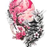 cherry blossom tattoos for women