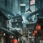 cyberpunk anime wallpaper