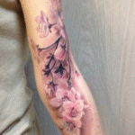 cherry blossom tattoos for women