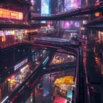 cyberpunk anime wallpaper