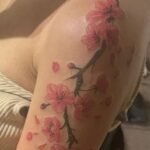 cherry blossom tattoos for women