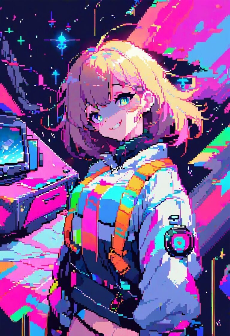cyberpunk anime wallpaper