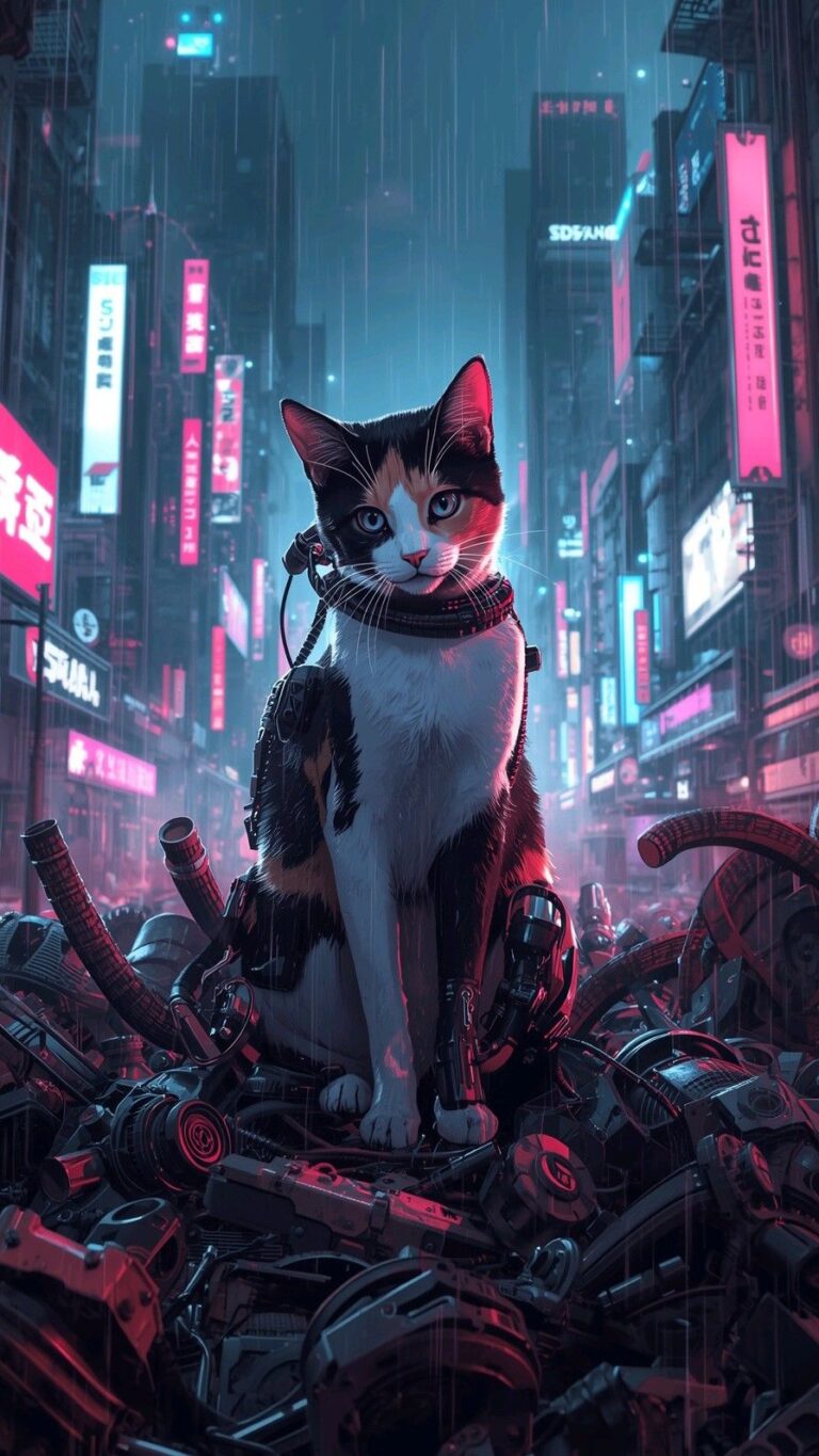 cyberpunk anime wallpaper