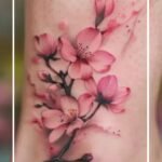 cherry blossom tattoos for women