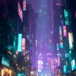 cyberpunk anime wallpaper