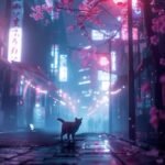 cyberpunk anime wallpaper