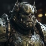 Get ready to blast off into battle with these fierce Space Orcs! These extraterr