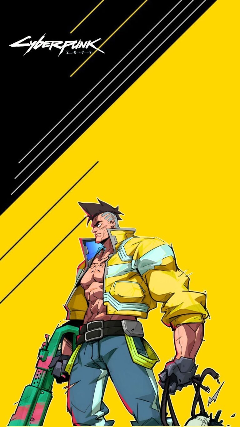cyberpunk anime wallpaper