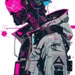 cyberpunk anime wallpaper