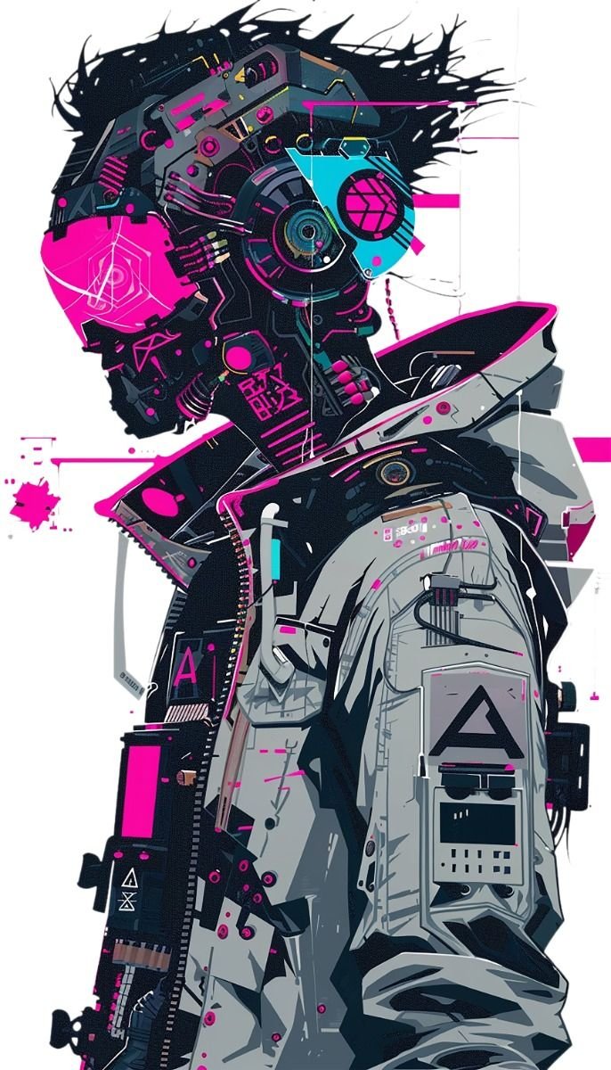 cyberpunk anime wallpaper