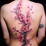 cherry blossom tattoos for women