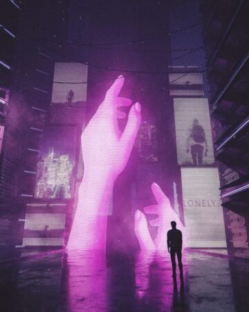 cyberpunk anime wallpaper