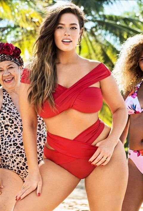 plus size swimwear