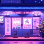 cyberpunk anime wallpaper